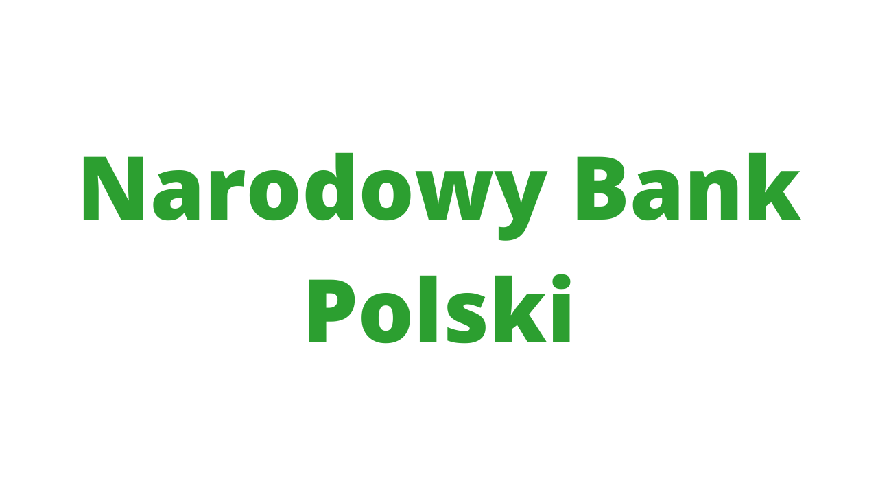 Narodowy Bank Polski ? polski bank centralny (NBP). 